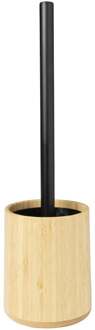 Toiletborstel bamboe - naturel - ø10.5x12 cm
