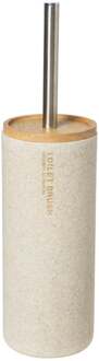 Toiletborstel sand - beige - ø10.3x38.5 cm