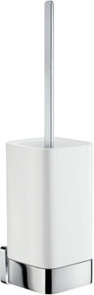 Toiletborstel Smedbo Ice met Houder Mat Glas 7.8x10.3x37 cm Chroom