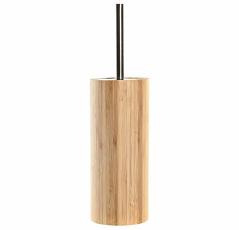 Toiletborstel/wc-borstel - bamboe hout - lichtbruin - 37 x 10 cm - Toiletborstels