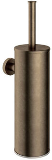 Toiletborstelgarnituur Hotbath Cobber Wandmodel Verouderd Messing Living Colours