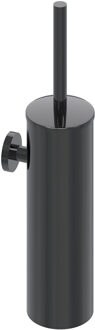 Toiletborstelgarnituur IVY Wandmodel Zwart Chroom PVD IVY