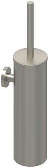 Toiletborstelgarnituur - wand model - Geborsteld nickel PVD 6500653 Nickel geborsteld (RVS)