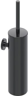 Toiletborstelgarnituur - wand model - Zwart chroom PVD 6500657 Zwart chroom glans PVD (gunmetal)