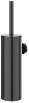 Toiletborstelgarnituur - wand model - Zwart chroom PVD 6500657 Zwart chroom glans PVD (gunmetal)