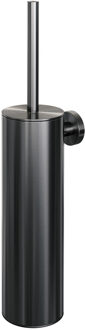 Toiletborstelset Brauer Gunmetal Wandmontage met PVD coating Geborsteld Gunmetal