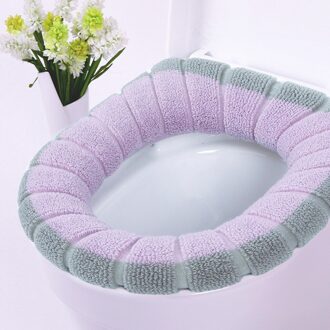 Toiletbril Badkamer Closestool Wasbare Zachte Mat Pad Kussen O-Vorm Toiletbril Bidet Covers Wasbare Badkamer Accessoires