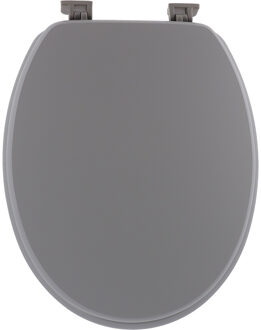 Toiletbril Breeze - grijs - MDF hout - universeel - standaard wc bril