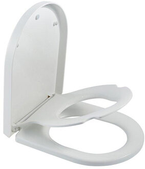 Toiletbril Family Vesta Softclose en Quickrelease Dubbele Toiletzitting Wit