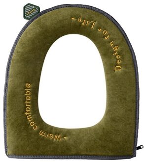 Toiletbril Mat Cover Winter Warmer Wc Deksel Cover Zachte Fluwelen Seat Cover Badkamer Pan Kussen Pads Waterdicht Wc Cover G