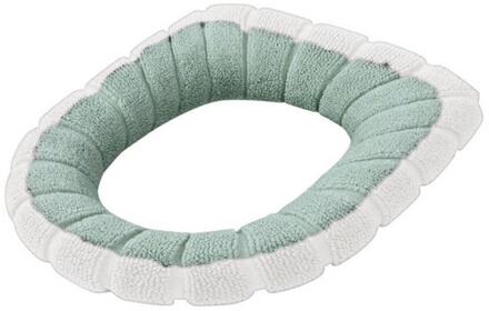 Toiletbril Warmer Winter Comfortabele Zachte Verwarmde Wasbare Toilet Seat Mat Badkamer Accessoires Voor Home Decor Closestool Mat Sd Bourgondië