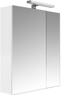 TOILETKAST JUNO 60cm wit glanzend BG stopcontact