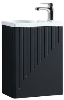 Toiletmeubel Faro 40cm - mat zwart