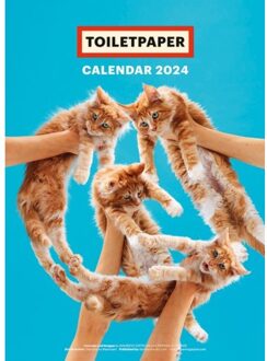 Toiletpaper Calendar 2024 - Maurizio Cattelan