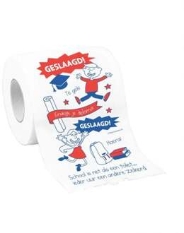 Toiletpapier Geslaagd School