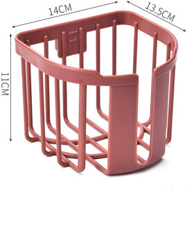 Toiletpapier Rack Wc Tissue Box Tissue Holder Wall Mounted Toiletrolhouder Badkamer Accessoires Plank Opbergdoos rood