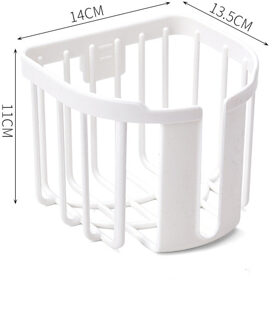 Toiletpapier Rack Wc Tissue Box Tissue Holder Wall Mounted Toiletrolhouder Badkamer Accessoires Plank Opbergdoos wit