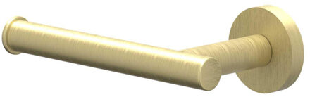 Toiletrolhouder - 1 rol - Geborsteld mat goud PVD 6500354 Goud geborsteld