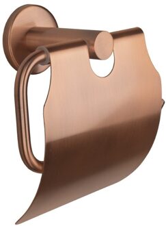 Toiletrolhouder Aqua Splash Colorato Met Klep Geborsteld Koper Aqua Splash