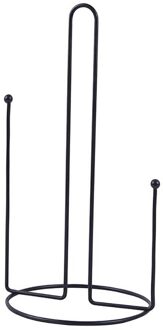 Toiletrolhouder Badkamer Zuig Hanger Stof Handdoekenrek Keuken Handdoek Haak Haken Zwart Glanzend #35