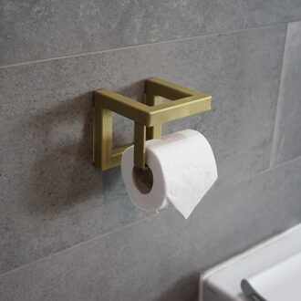 Toiletrolhouder BWS Demir 12x12x12 cm Goud