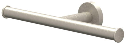 Toiletrolhouder - dubbel - Geborsteld nickel PVD 6500453 Nickel geborsteld (RVS)