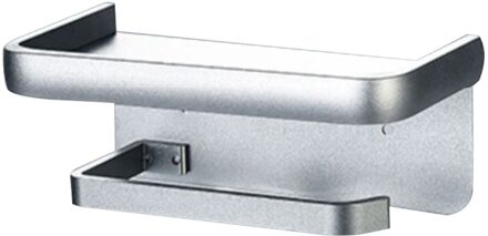 Toiletrolhouder Geen Boren, Rvs Zelfklevende Wc