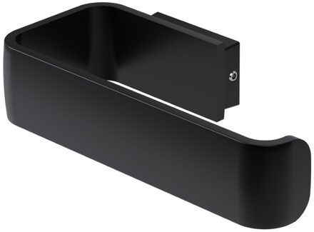 Toiletrolhouder Haceka Aline Black 15,6x3,5 cm Aluminium Mat Zwart