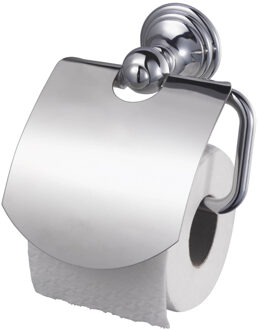 Toiletrolhouder Haceka Allure met Klep Chroom