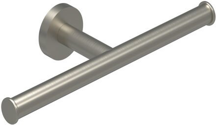 Toiletrolhouder IVY Dubbel Geborsteld Nickel PVD IVY