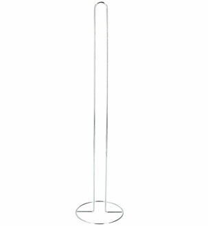Toiletrolhouder - RVS - chroom - reserverolhouder - WC rolhouder - 60 cm