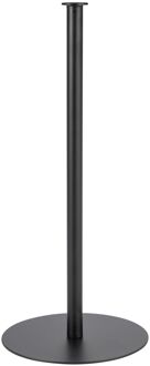 Toiletrolhouder - Rvs - Zwart