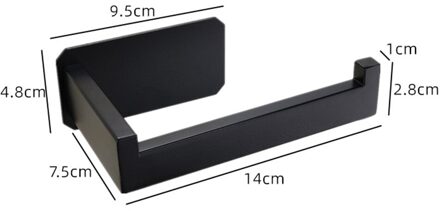 Toiletrolhouder Wall Mounted Tissue Rek Roestvrijstalen Keuken Handdoek Opslag Plank Papierrol Houder Badkamer Accessoires