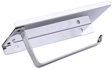 Toiletrolhouder Wall Mounted Tissue Rek Roestvrijstalen Keuken Handdoek Opslag Plank Papierrol Houder Badkamer Accessoires
