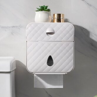 Toiletrolhouder Waterdichte Papieren Handdoek Houder Wandcloset Papierrol Stand Case Buis Opbergdoos Badkamer Accessoires