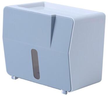 Toiletrolhouder Waterdichte Wand gemonteerde Tissue Opbergdoos Voor Badkamer Washroom Huishoudelijke Accessoires Wc-papier Doos