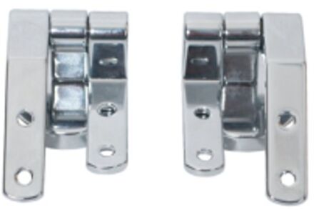 Toiletzitting Scharnieren Aluminium 2 Stuks