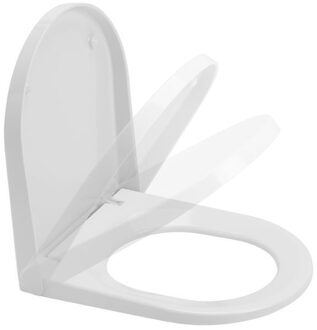 Toiletzitting Urb.y Softclose Clip Off met Bevestigingsmateriaal Wit - Lfmlm02403100