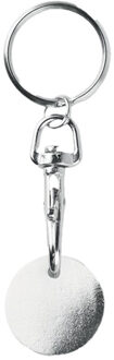 Tokenring winkelwagen sleutelhanger - maat One size Blauw