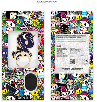 tokidoki Unicorn Phone Stand Phone Case Ring Buckle Desktop Decoration Toy Gift