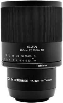 Tokina SZX Super Tele 400mm f/8.0 MF Fuji X Extender Kit