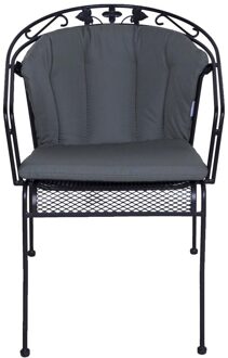 Toledo Elegance kussen   Pedro grey (waterafstotend)