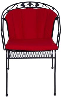 Toledo Elegance kussen   Pedro red (waterafstotend)