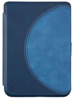 Tolino Cover Slimfit Blauw Cirkel - Tolino Shine Color