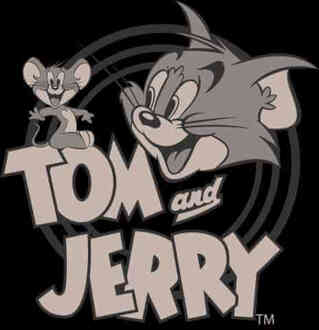 Tom and Jerry Circle T-shirt - Zwart - M