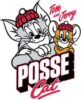 Tom and Jerry Posse Cat Trui - Wit - M