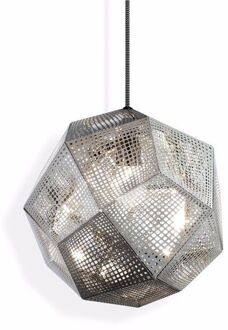 Tom Dixon Etch hanglamp 32 staal Zilver