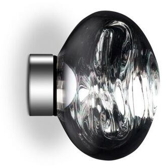 Tom Dixon Melt Mini LED Wandlamp - Chroom Zilver
