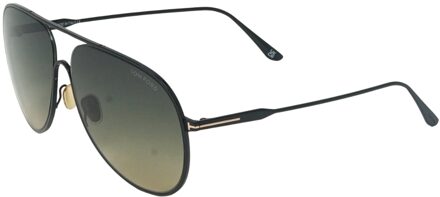 Tom Ford Alec FT0824 01B Black Sunglasses Zwart
