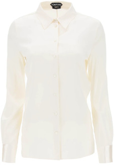 Tom Ford Blouses Shirts Tom Ford , White , Dames - 2XS
